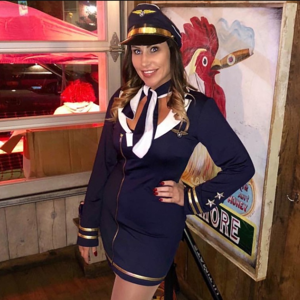 Mile High Club Sexy Flight Attendant Costume